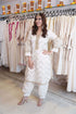 Festive White Pathani Set